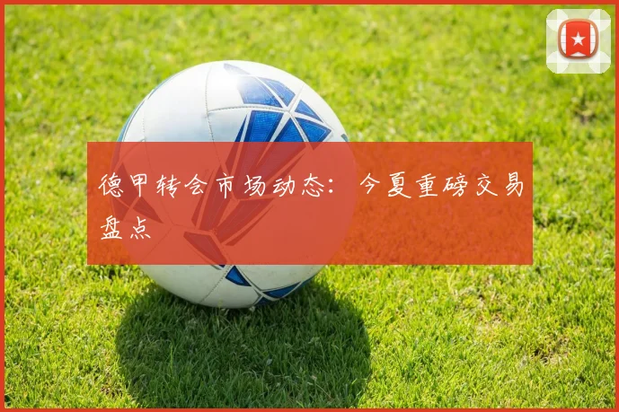 德甲转会市场动态:今夏重磅交易盘点